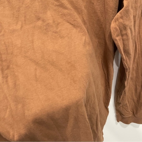 The North Face Box Back Print Long Sleeve T-Shirt in Brown Men’s Medium - Picture 10 of 11